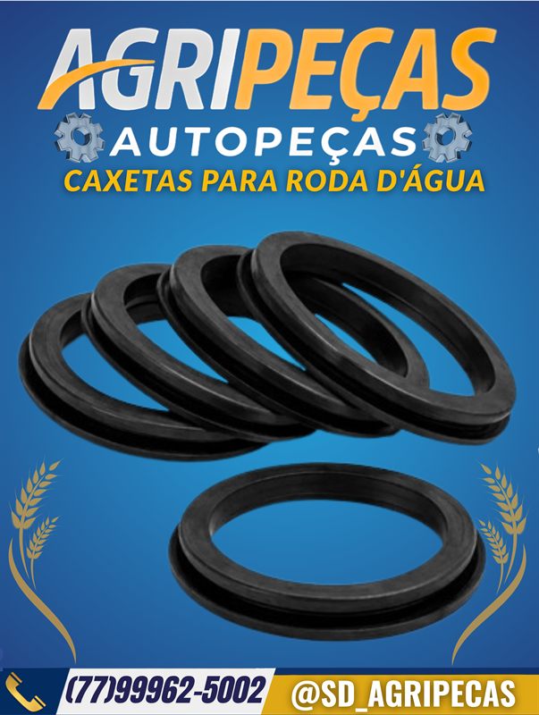 CAXETAS PARA RODA D'ÁGUA